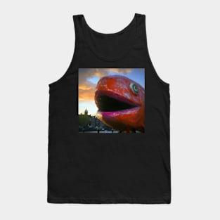 Big fish Travelling in Europe Tank Top